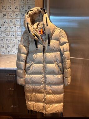 Parajumpers Extra Long Long Puffer Coat with Hood